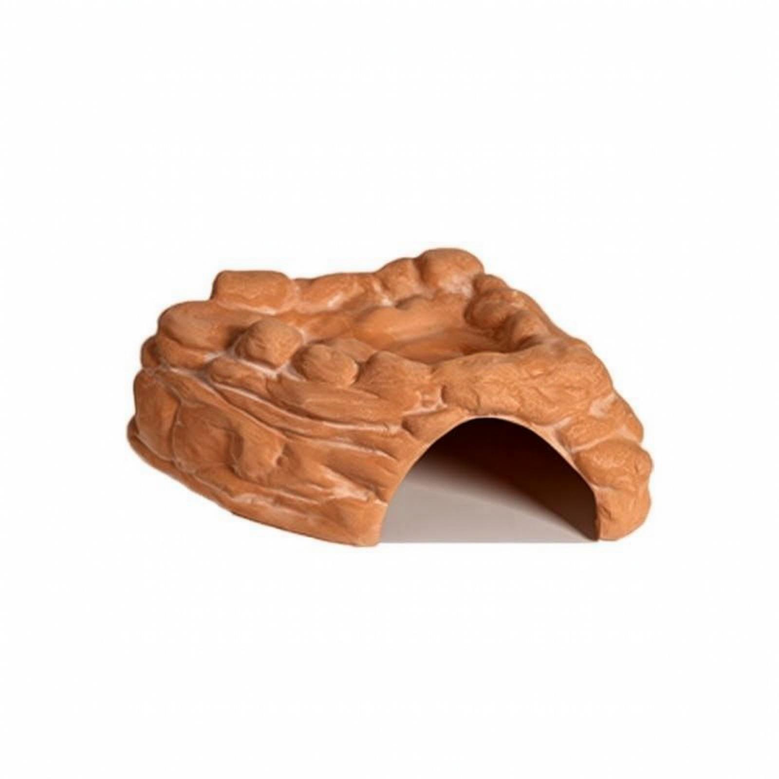 Hide Cave Ceramic - Grotta in Ceramica Resistente all'Umidità, Rifugio
