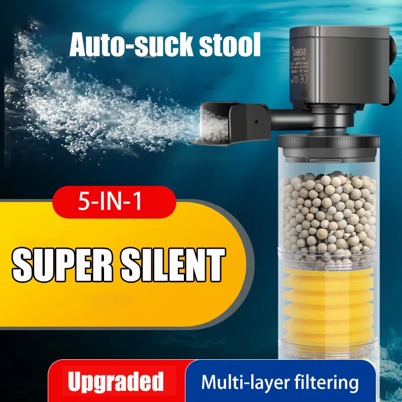 Aquael Filter Fzn - 220V 50Hz Filtro Silenzioso per Acquario