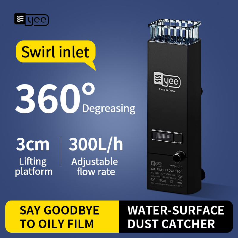 Aquael Filter Fzn - 3W Acquario Superficie Olio Skimmer Filtro