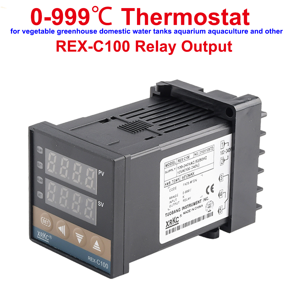 Digital Hygrometer Probe - REX-C100 Termostato regolatore di temperatura PID
