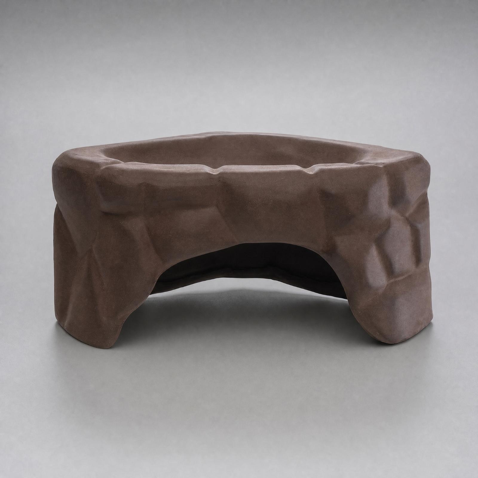 Hide Cave Ceramic - Piattaforma per l'alimentazione dei rettili in