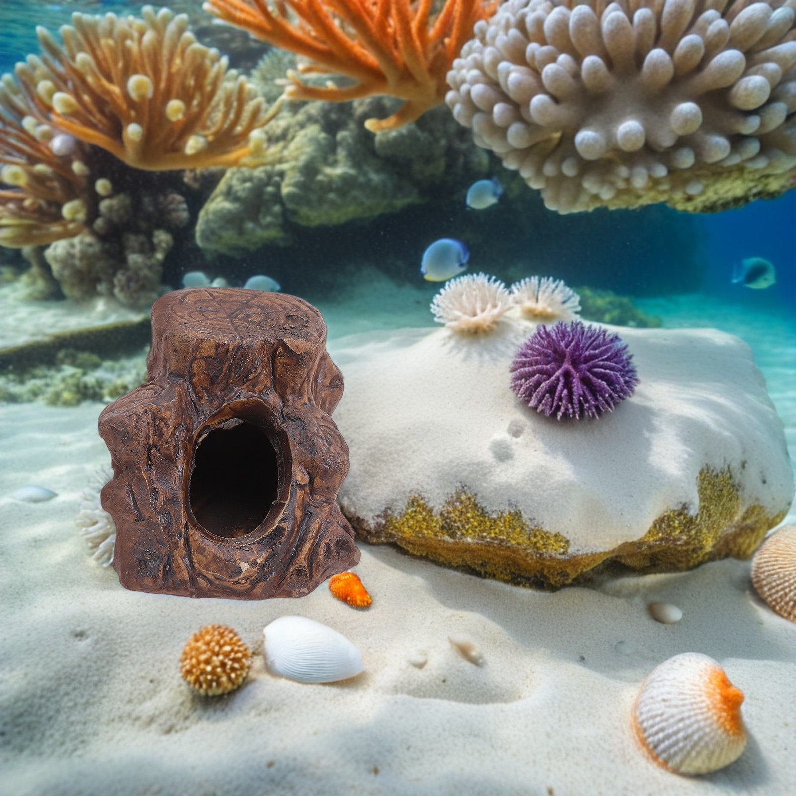 2 Pezzi di Decorazioni per Acq - Hide Cave Ceramic recensione e prezzo