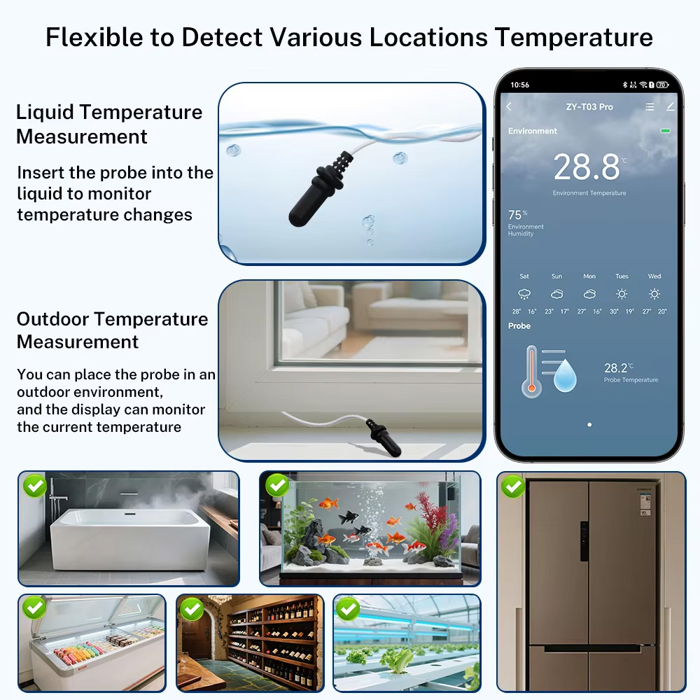 Sonda esterna impermeabile per - Digital Hygrometer Probe recensione e prezzo