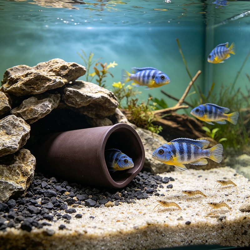 Nuova Grotta per Acquario, Rif - Hide Cave Ceramic recensione e prezzo