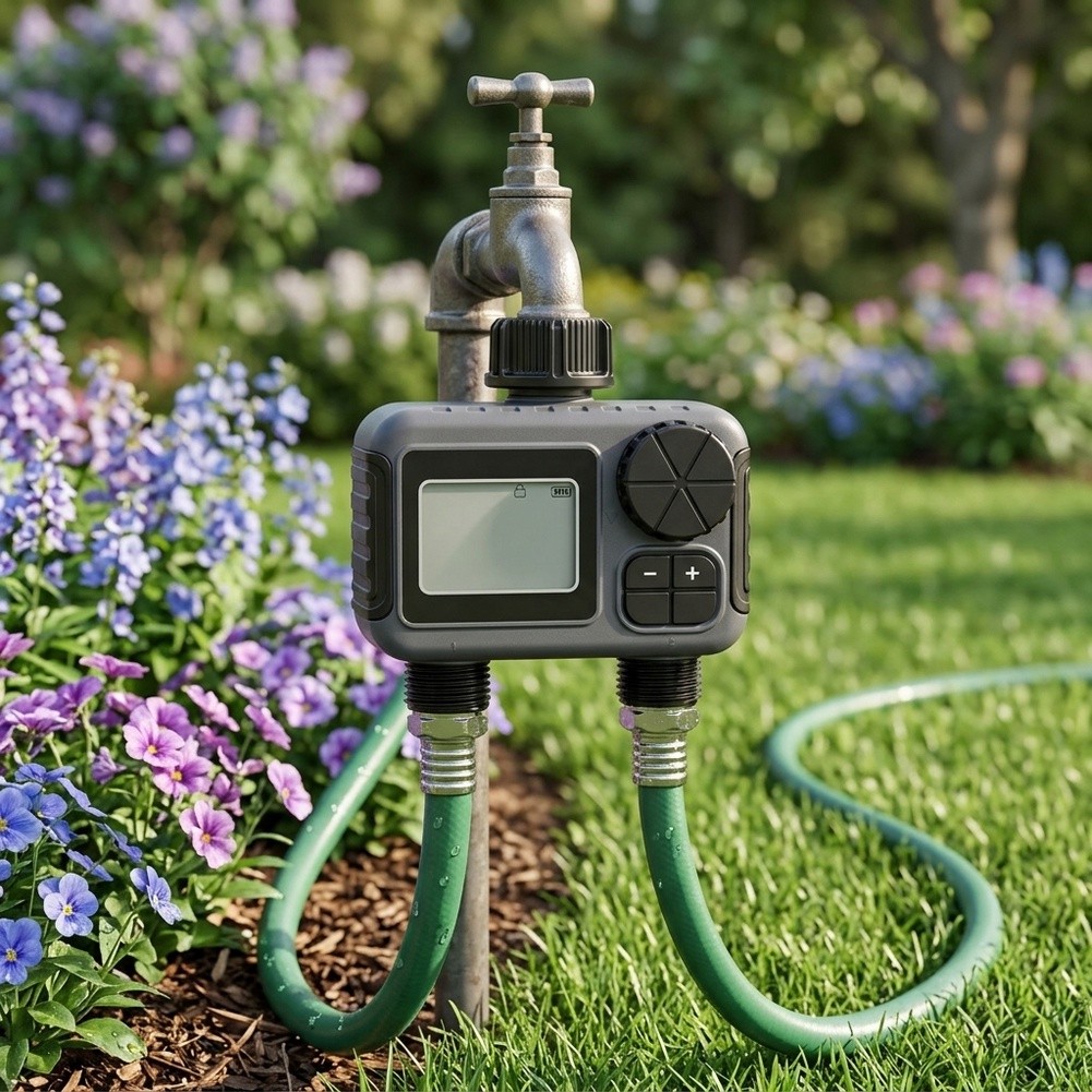 Timer per irrigazione da giard - Timer Dual Outlet recensione e prezzo